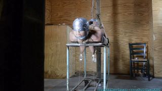 Amanda Foxx Crotchroped, clamped, Tape Hood, Shoe Removal...-9