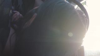 Busty Russian Babe Kira Queen Eats Cum In Wild Hard Outdoor Sex - Public-2