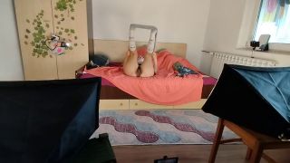 Pinay Solo Finger Amateur MILF does yoga naked, hairy pussy, big ass, big tits.-1