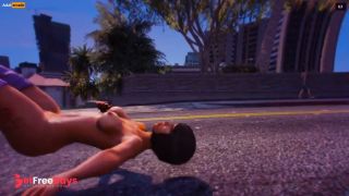 [GetFreeDays.com] GTA V Nude Mod Installed Game Play Part 19 GTA 5 Missions Story Mode Adult Film March 2023-7