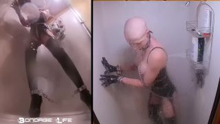 Bondage Life – Latex Shower – Rachel Greyhound!)-3