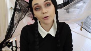 online xxx clip 6 cute femdom Catjira - Wednesday Addams JOI, joi on fetish porn-0