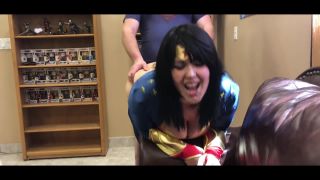 fetish furniture Wonder woman Fucked and Gets 3 Facials, fetish on femdom porn-0