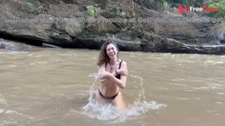 [GetFreeDays.com] Young NaturistCausal Nudist Explores A Remote Waterfall in Asia Adult Clip December 2022-6