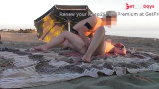 [GetFreeDays.com] Flashing my pussy in front of a young guy in public beach and he helps me squirt 2 its very risky Adult Leak October 2022-8