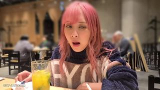 FC2PPV 2830021 ※期間限定【4/28終了⇒1980PT】※ 【神乳】ピンク髪ギャル系美容師（２４）☆思わず顔をうずめたくなる爆乳を揺らしながらの生ピストン⇒気持ち良すぎて黙って膣射 - JAV-1