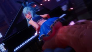 7153 Konosuba pole dance 4k-7