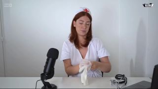 Redhead Nurse Offer You ASMR And JOI JOI-1