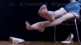 clip 49 Goddess Kyaa - High Arches and Heel Dangling Make You Weak - pov - feet porn sweet coco fetish-9