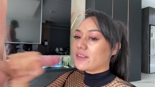 Shanteldee12 - Shantel Dee () Shanteldee - drooling deepthroat throatpie close up side profile 14-10-2020-8