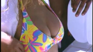 Lacey Duvalle Attends An Afro Centric Pool Party With Her Friend GroupSex!-1