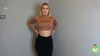 online video 37 yoga pants femdom Isla White – Humiliated in a bar, jerkoff encouragement on femdom porn-6