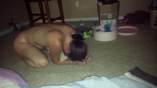 Wife Grinds on Floor-9