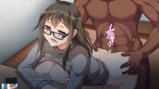 Cartoon FUCKING THE BUSTY NERD WHILE SHE CALLS HER BOYFRIEND-1