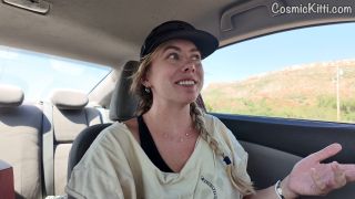 CosmicKitti's Sexy Naked Hike: Sweating Blonde Cougar Vlog-7