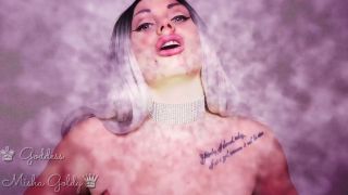 Goddess Misha Goldy ASMR eye contact Mesmerized and not allowed to cum - Cum-2
