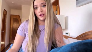 7176 Sharing the Bed with Big Booby Teen Roommate - Perfect G...-1