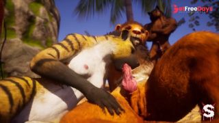 [GetFreeDays.com] Sexy furry babe gets fucked by everyone until she squirts in Wild Life sex Adult Clip November 2022-0