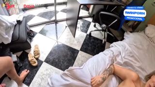 Slutty stepdaughter likes to flirt with her stepdad, she swallows it all..OldYoung -MelanieCaceres-8