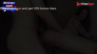 [GetFreeDays.com] Girl in Jeans Sucks and Takes Sperm Sex Stream May 2023-6