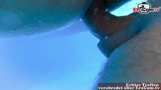 Latina tourist teen alaska rod has underwater sex in the outdo....-5