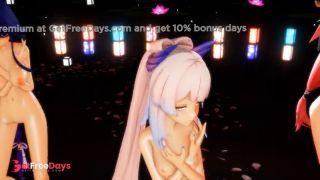 Genshin porno dance 4K mmd-9