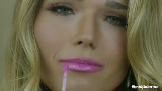 online clip 38 femdom facial fetish porn | Worship Amber - Pansies Prance In Pink Panties Muah Extended Kisses | worshipamber-7