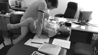 Boss fucking worker in office - MILF-5