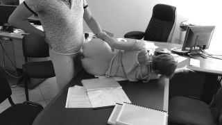 Boss fucking worker in office - MILF-8