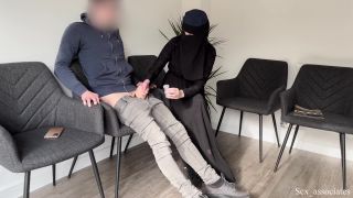 Sex AssociatesPublic Dick Flash in a Hospital Waiting Room! Gorgeous muslim stranger girl caught me jerking off in a hospital and helped m-6