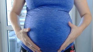 Angie Blu – Knocked Up Pregnant Oil Massage 34 Week Massage!-0