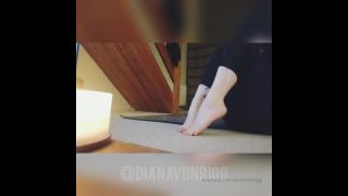 How's The View From Down There Foot Slut.-5