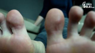 Czech Soles - Giantess Glass Prison For Her Tiny Foot Slave foot Czech Soles-4