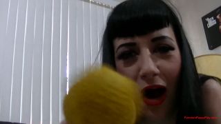 Femdom Puppy Play Nyxon’s Messy Roommate Becomes Her Pet (Fetish porn)-9
