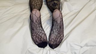 free adult video 27 MariaMiller – Spiderweb Fishnet tickles, female feet fetish on fetish porn -3
