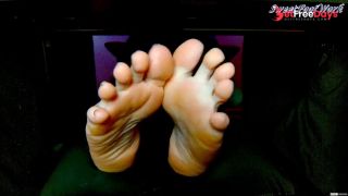 [GetFreeDays.com] Big Bare Feet Seductive Foot Movements Under My Work Desk - Worship and Goon and Cum Over My Feet Adult Stream June 2023-9