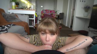 Scarlett Grace – Home Job – POV Blowjob.-9