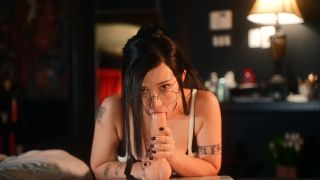 Big Titty Goth Slut Sucking And Titty Fucking (New Toy From Adam & Eve-1