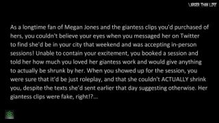 LTLGiantessClips - Megan Jones Shrinks You Down - Giantess POV SFX - Sfw-0