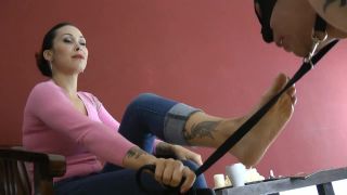 Mouth Fuck Humiliation Foot!-5
