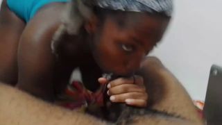 6282 Sloppiest Dick Sucking By An Ebony Goddess Deepthroat Cu...-2