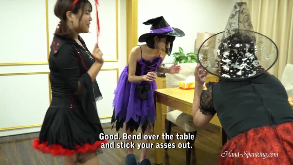 free video 43 Late To Halloween Party (Eng Sub) – hand-spanking 2 en | spanking | fetish porn gay feet fetish porn