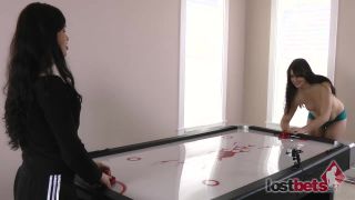 Online porn - LostBets 348 Strip Air Hockey with Madison and Paige HD teens-2
