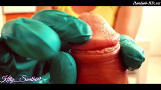 Handjob With Gloves And Mask – POV – KittySmith69 - [Webcam]-1