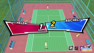 Visual Novel Game EP11 Hentai Scenes with Billie and Helen - Academy Love Saga Tennis Angels Ex-7