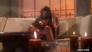 Ebony the erotic jada fire inserts a fingering inside her s.-1