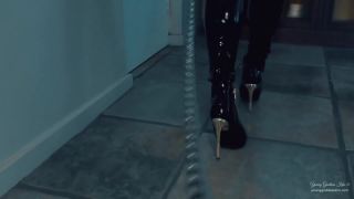 free adult clip 42 Young Goddess Kim - Mutts Walk | fetish | femdom porn rubber femdom-1