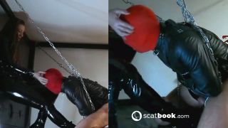 Femdom Porn Lady Amrapali – Straitjacket Slave Blowjob Training With Strapon-9