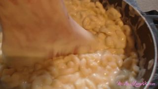 xxx video clip 43 Mac & Cheese Foot Splosh | wet | feet porn a foot fetish-6