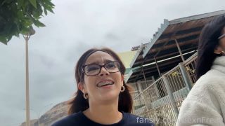 SexnFreak – Double Blowjob and Cumwalk From out of an Abandoned Building.-8